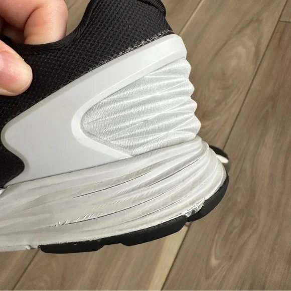 Nike LunarGlide 6 Women’s Running Shoes Black White Size 9 US 654433-001 - Picture 13 of 15